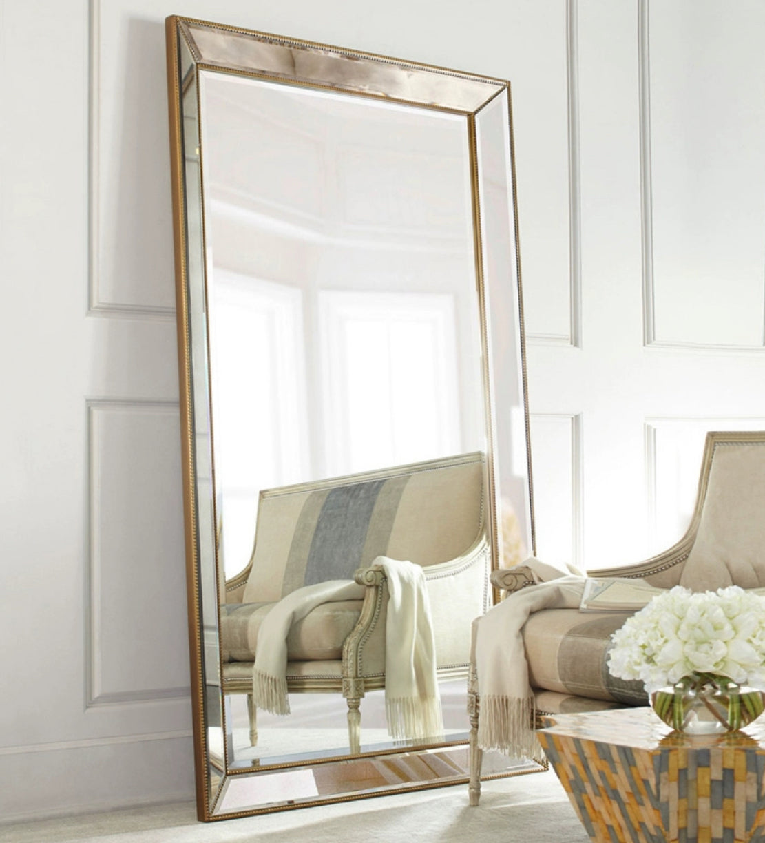 French Luxury FullLength Mirror Stylehome
